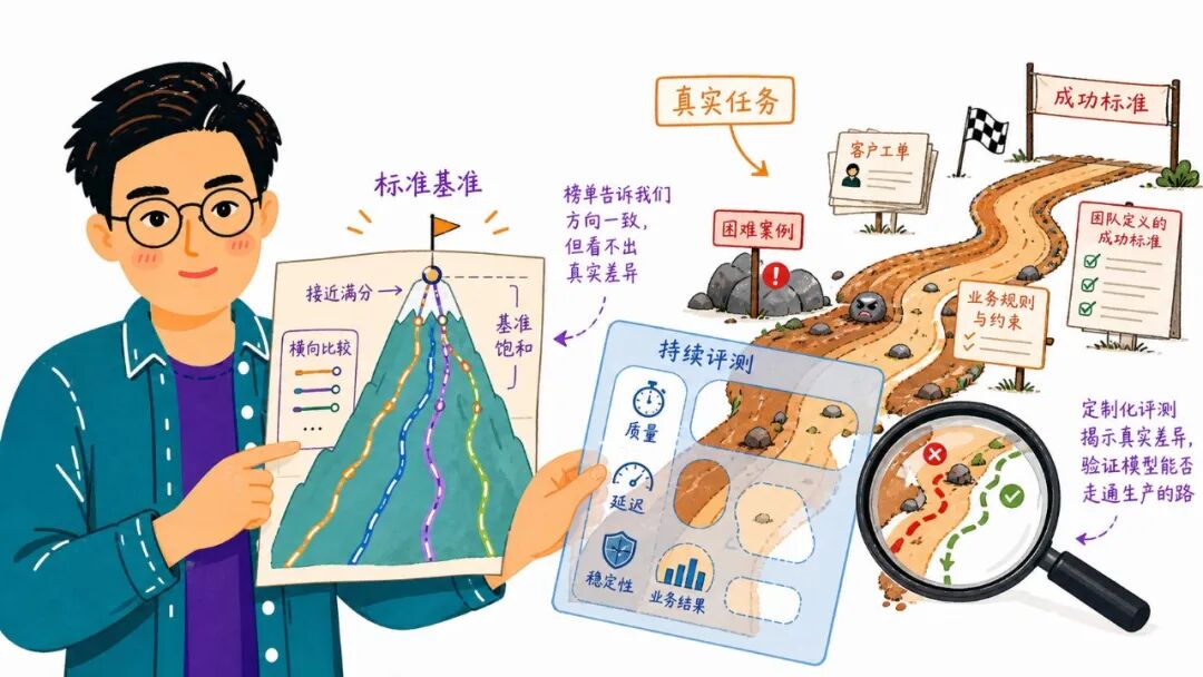 标准基准vs自定义评测